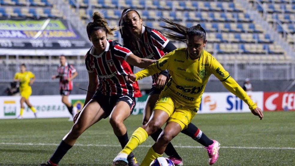 São Paulo x Mirassol pelo Campeonato Paulista Feminino