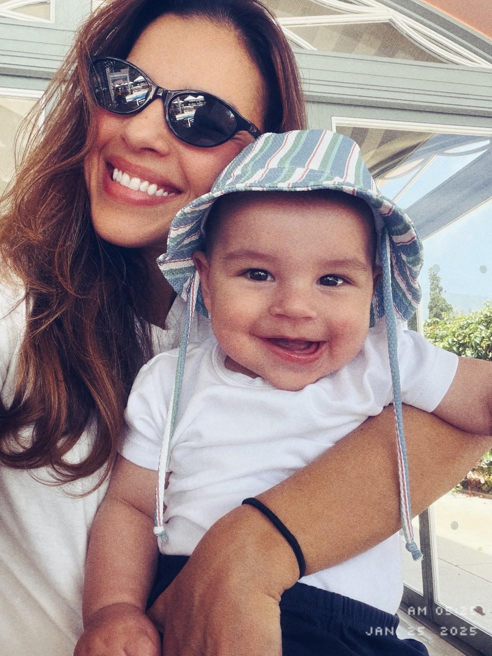 Mariana Rios celebra 41 anos ao lado do filho