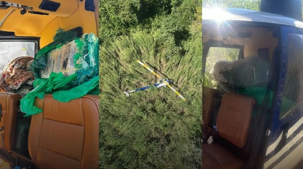 Aeronave com 200kg de cocaína é apreendido em Florínea