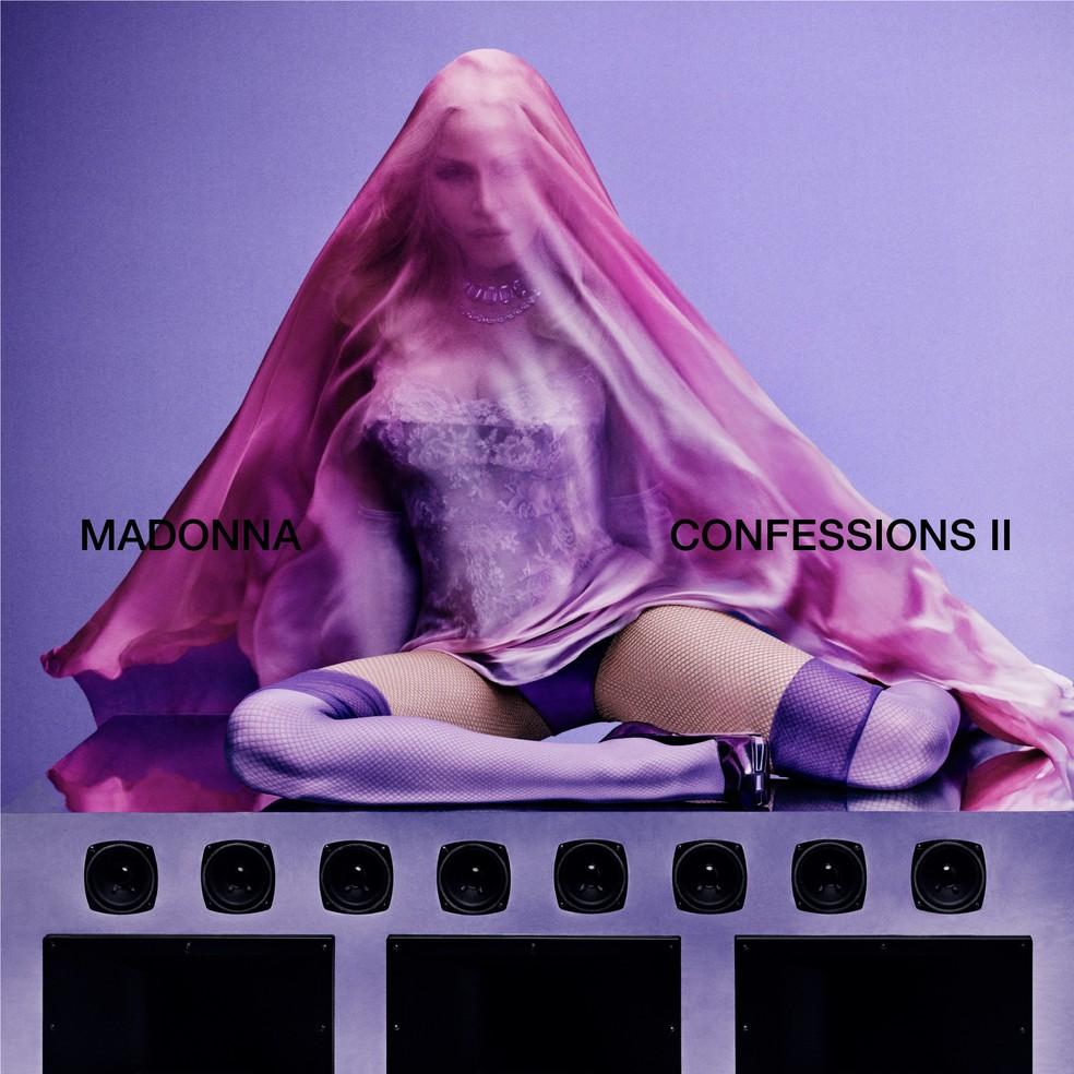Capa do álbum 'Confessions II' de Madonna