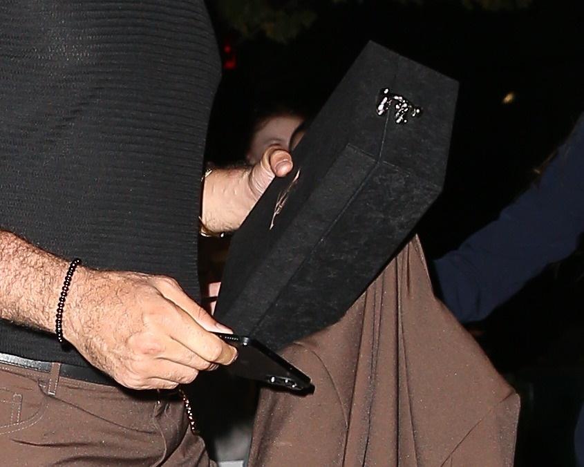 Caixa de jantar de ensaio de Taylor Swift e Travis Kelce