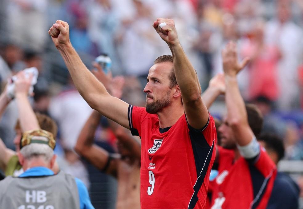 Harry Kane, jogador da Inglaterra, na Copa do Mundo de 2026.