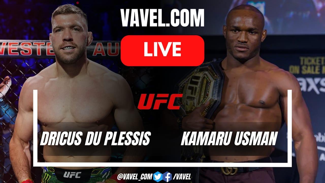 Dricus du Plessis vs Kamaru Usman UFC Fight Night