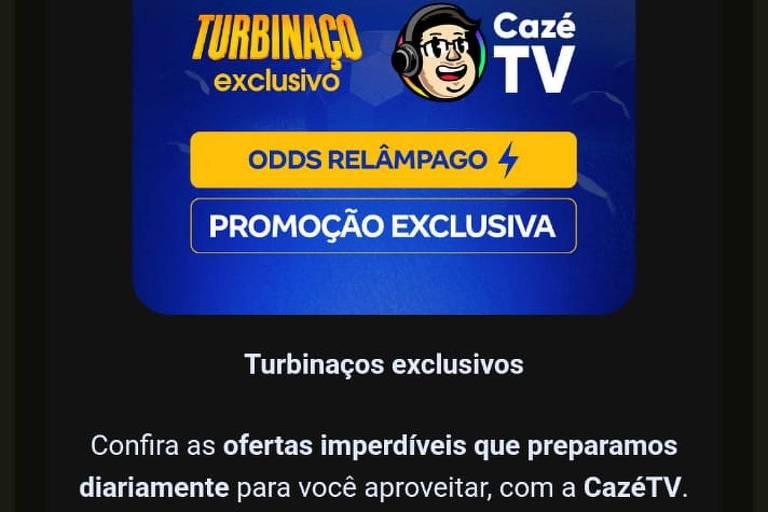 Promoção exclusiva do Turbinasso no Cazê TV