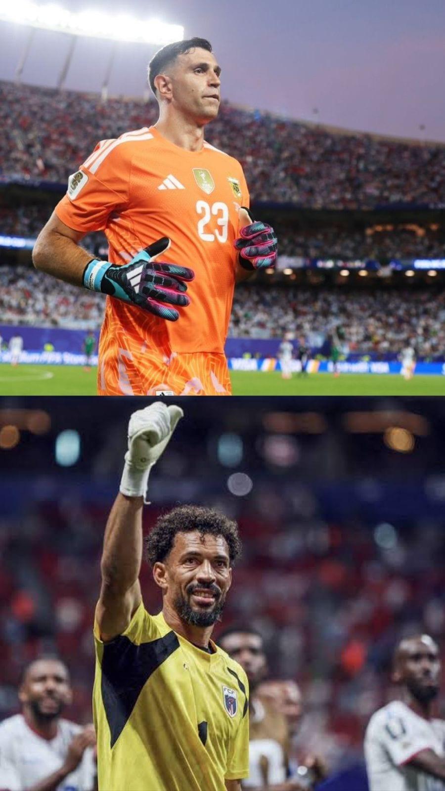 Martínez vs Vozinha, segurança sob os três palos