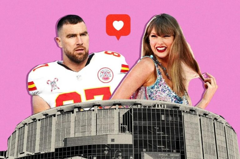 Taylor Swift e Travis Kelce se casam em um espetáculo no Madison Square Garden