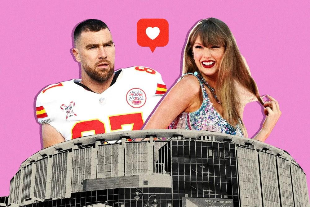 Taylor Swift e Travis Kelce se casando