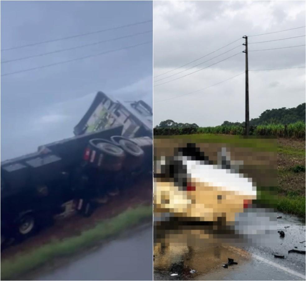 Acidente ocorreu em Campos Novos, no Oeste de SC