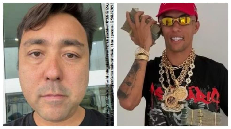 O empresário Victor Shimada e o influenciador Buzeira.