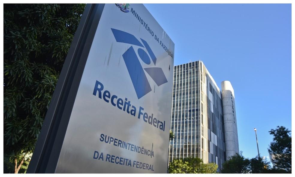 Fachada da Superintendência da Receita Federal