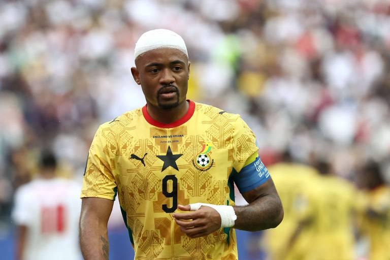 Jogador de Gana durante partida
