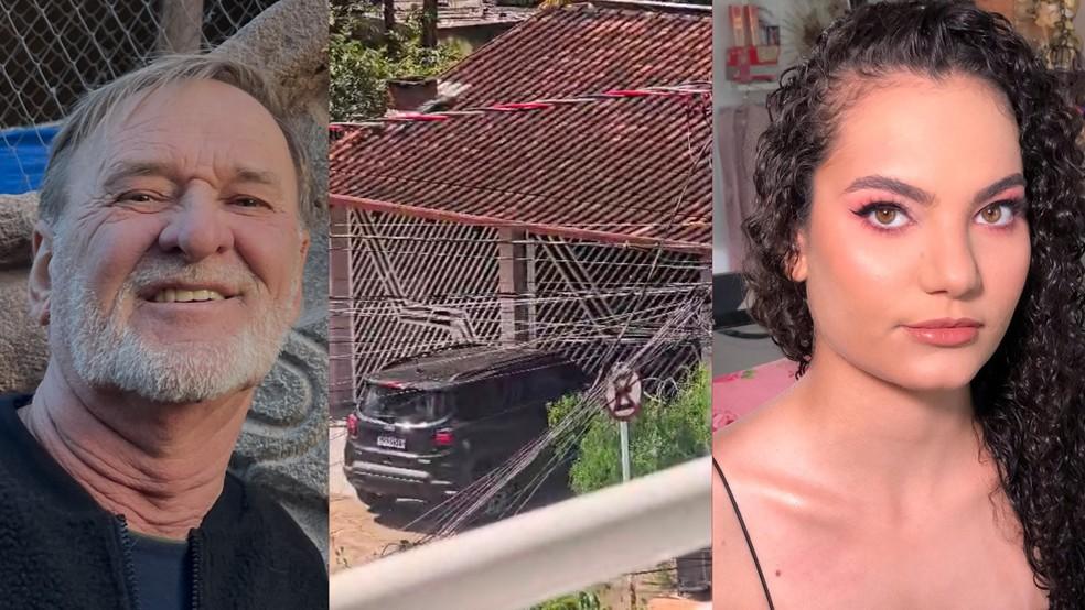 Vitória Caroline Marangoni Schneider, de 29 anos e Odair Brustolin, de 68 anos