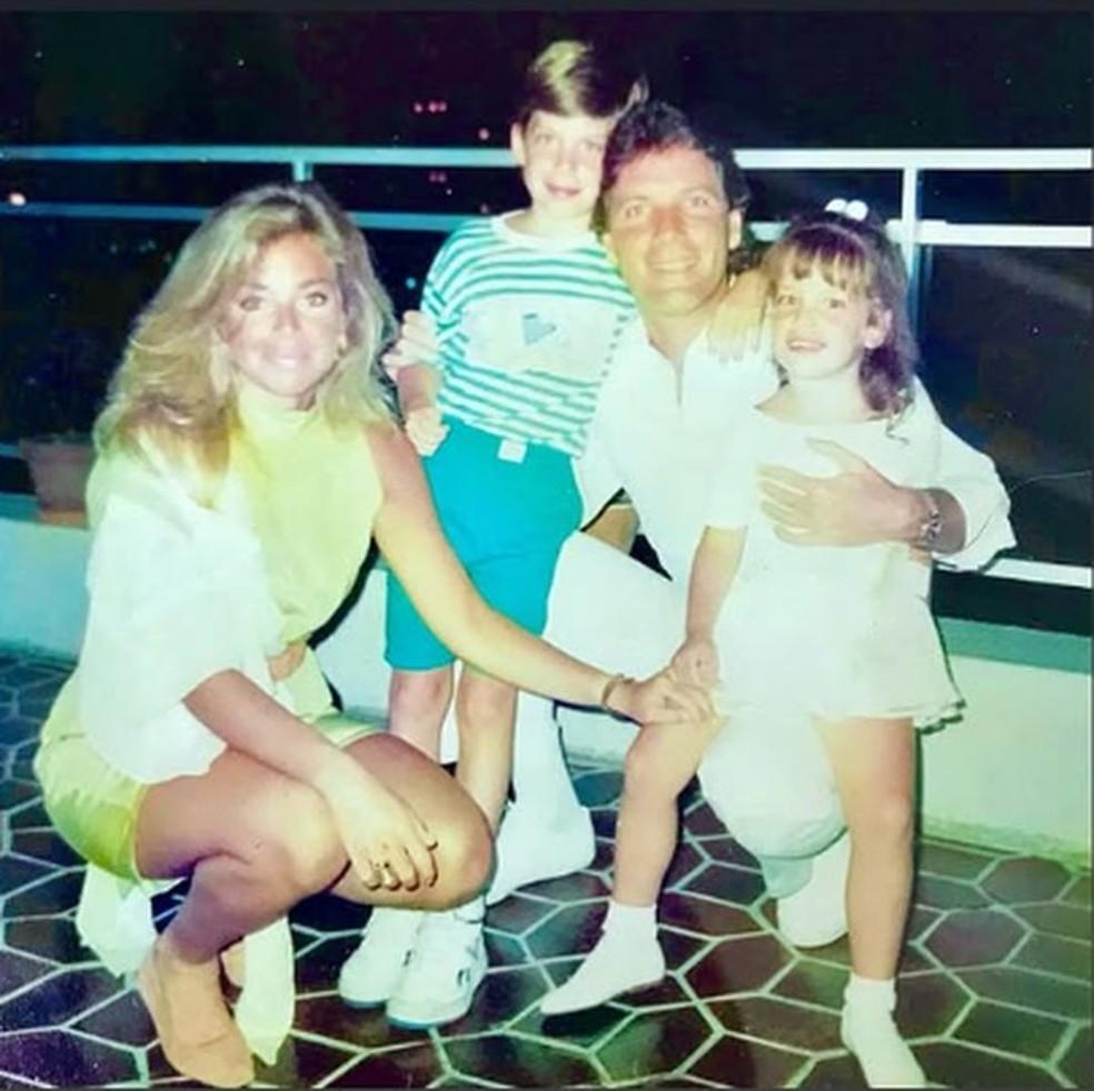 Ex de Justus na época em que os dois eram casados