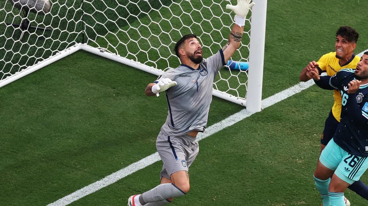 Hernán Galíndez, portero de Ecuador no Mundial 2026