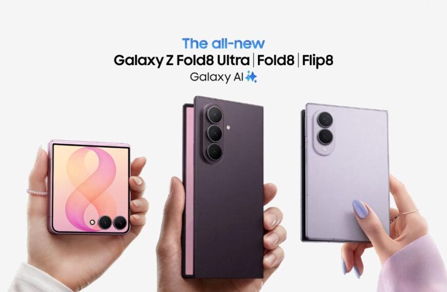 Samsung Lança a Nova Linha Galaxy Z: Fold8 Ultra, Fold8 e Flip8