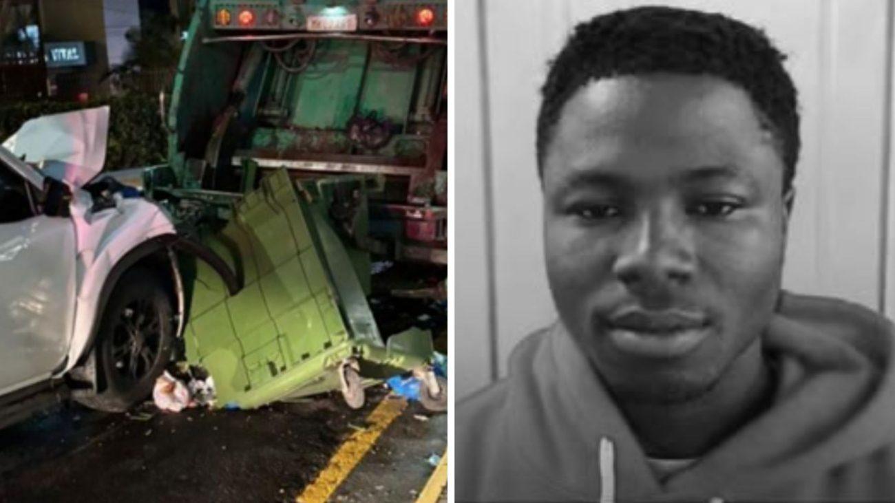 Coletor de lixo Abdul Manaf Inusah morreu atropelado enquanto trabalhava em Içara.