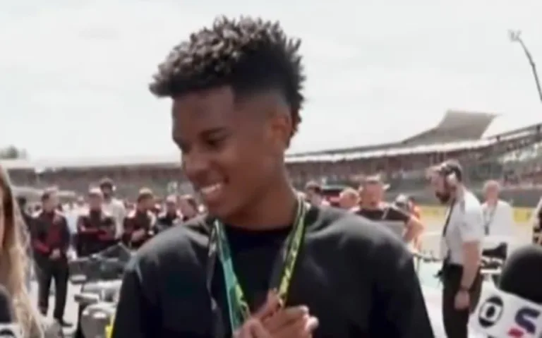 Estêvão brilha em Silverstone e faz previsões sobre o Brasil na Copa do Mundo