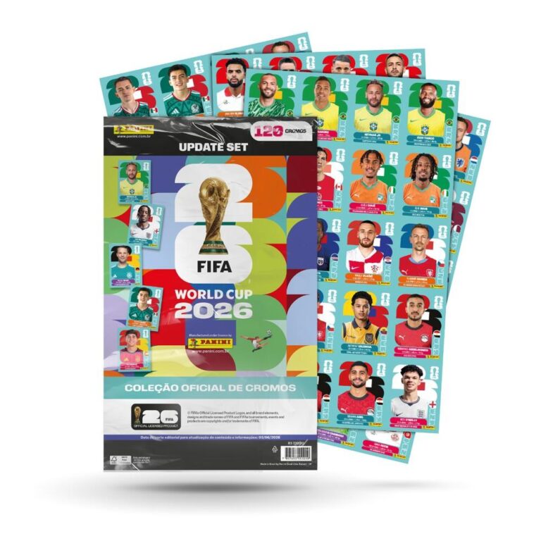 Panini Lança Vendas de Figurinhas Faltantes para o Álbum da Copa do Mundo 2026