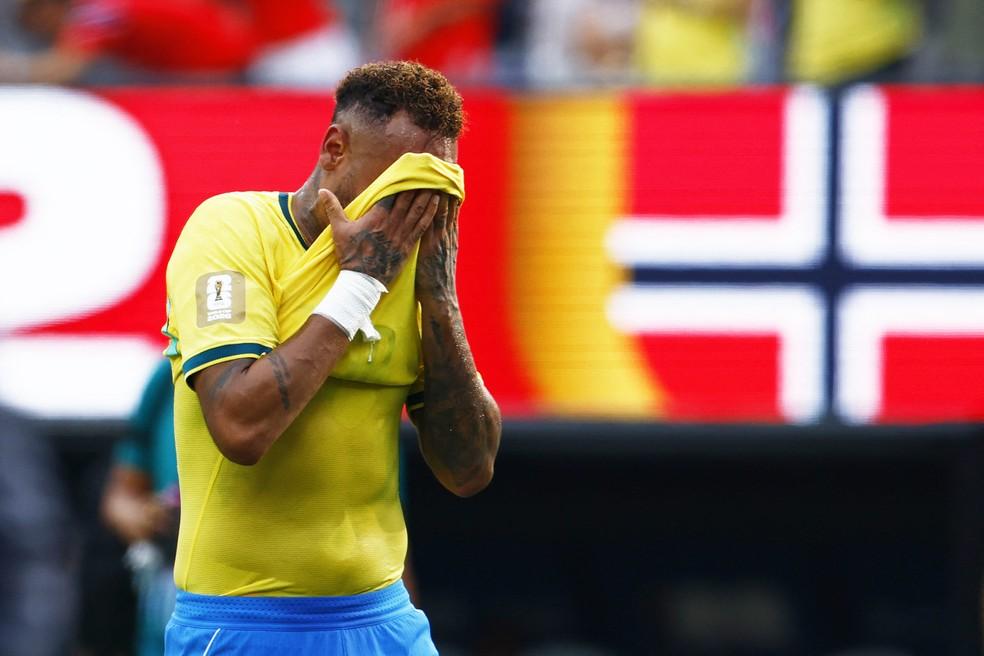 Neymar Brasil x Noruega