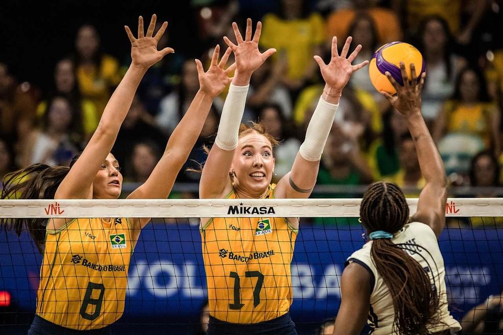 Brasil x Itália VNL vôlei