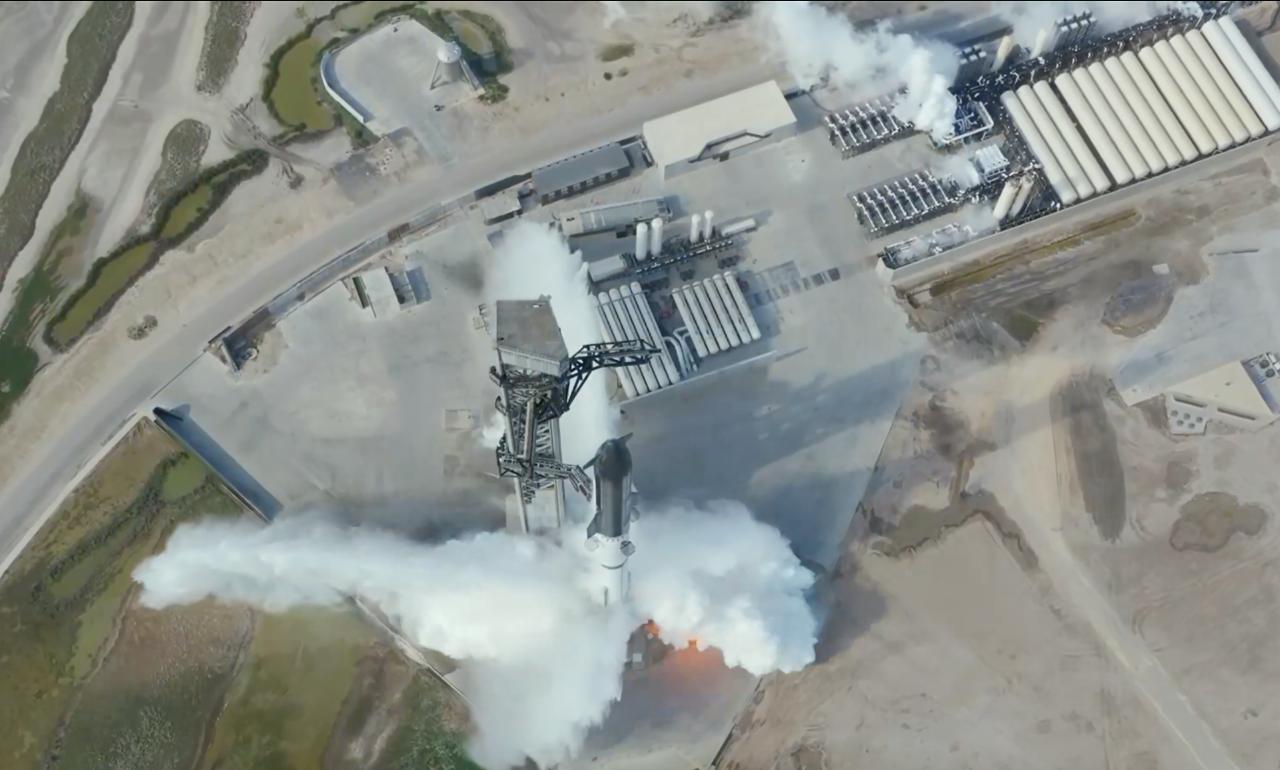 SpaceX's Starship's 13th flight test was halted in Starbase, Texas, on Thursday.