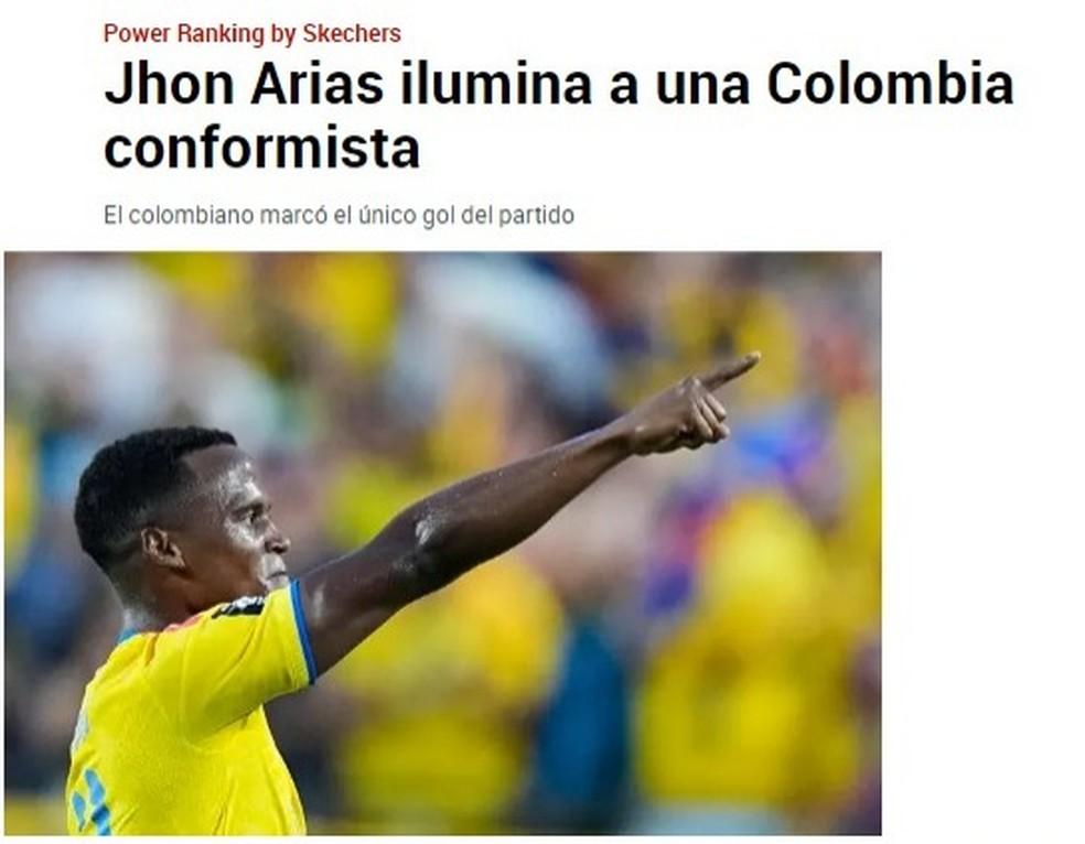 Jornal espanhol se rende a Arias