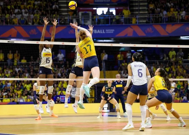 Brasil enfrenta Japão na VNL 2026: tudo que você precisa saber!