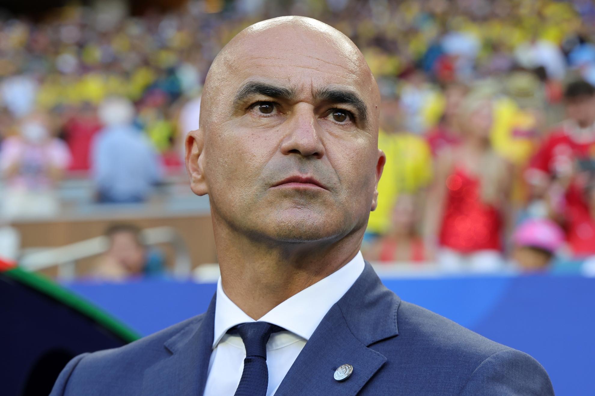 Roberto Martínez durante uma partida
