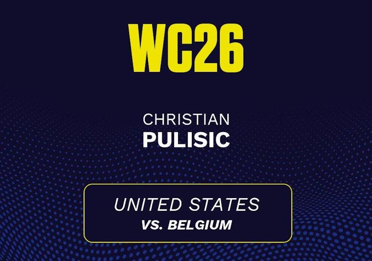 Christian Pulisic e o confronto decisivo contra a Bélgica no Mundial de 2026