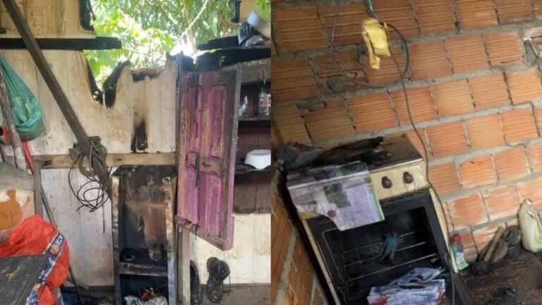 Homem é denunciado por incêndio em casa com família dentro em Terra Santa, PA