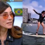 Christiane Torloni Surfa aos 69 Anos e Recorda Parcerias com José Mayer