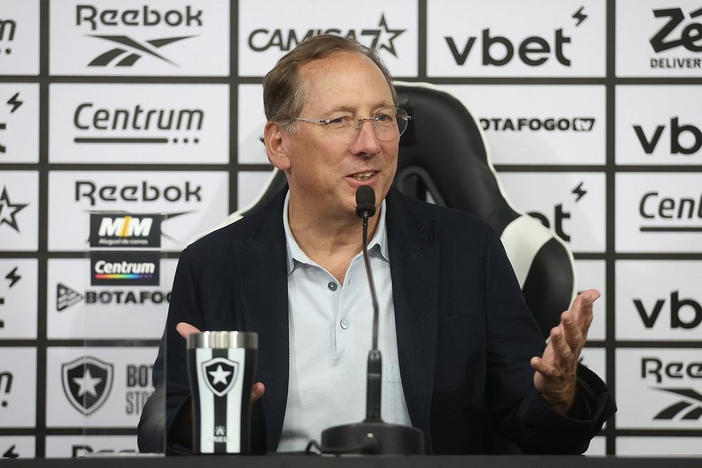 John Textor, administrador da SAF do Botafogo