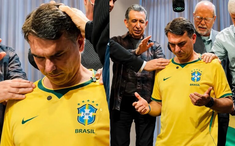 Flávio Bolsonaro Intensifica Campanha entre Evangélicos com Vídeo de Oração