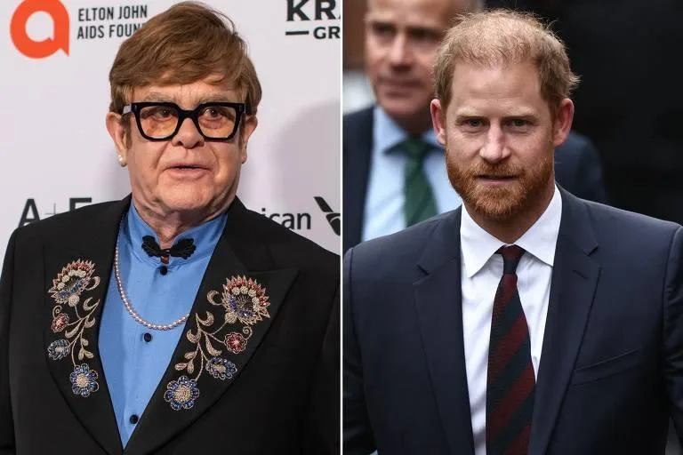 Elton John se Irrita e Recusa Ajuda Financeira a Príncipe Harry