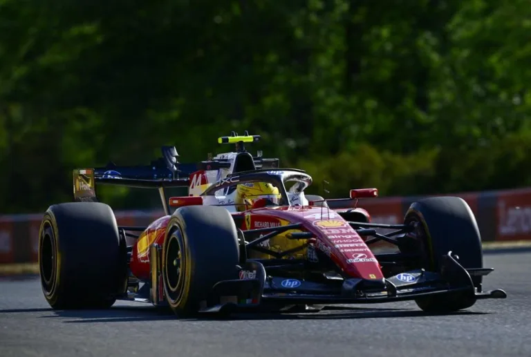 GP da Hungria de F1: Hamilton e Ferrari brilham no 2º treino livre