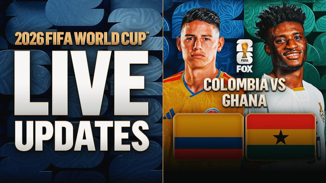 Colômbia vs. Gana - Atualizações ao vivo, notícias e gols da Copa do Mundo