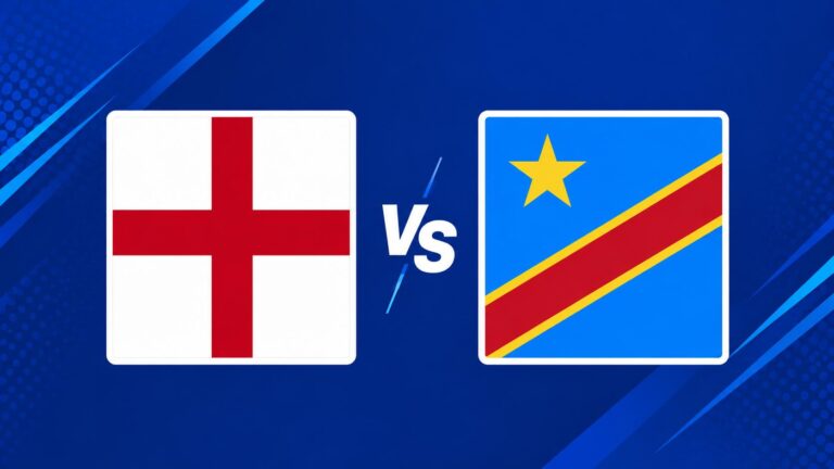 Inglaterra Avança com Vitória Sobre o DR Congo na Copa do Mundo de 2026