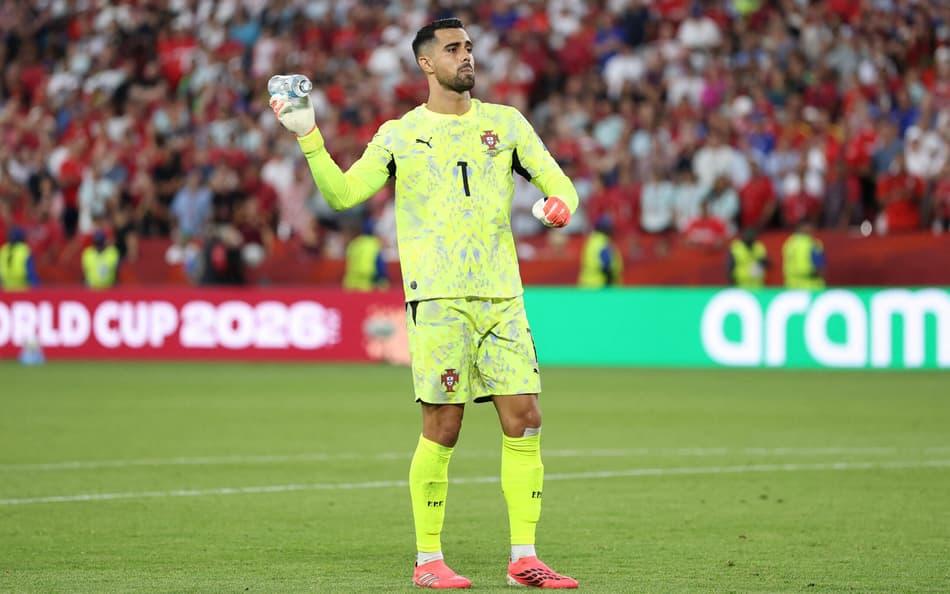 Diogo Costa, goleiro da seleção portuguesa.