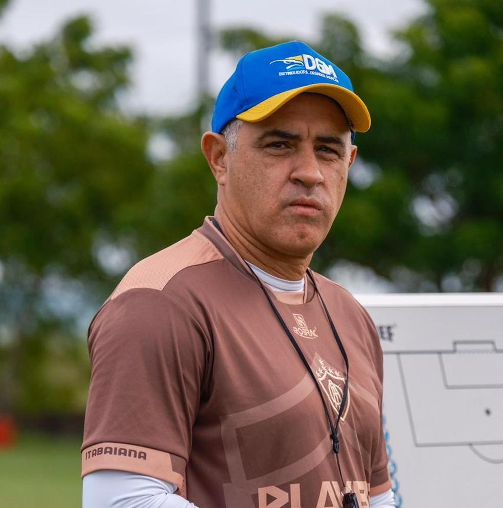 Marcelo Chamusca, técnico do Itabaiana