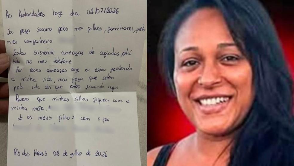 Ex-mulher de goleiro Bruno deixou carta antes de sumir
