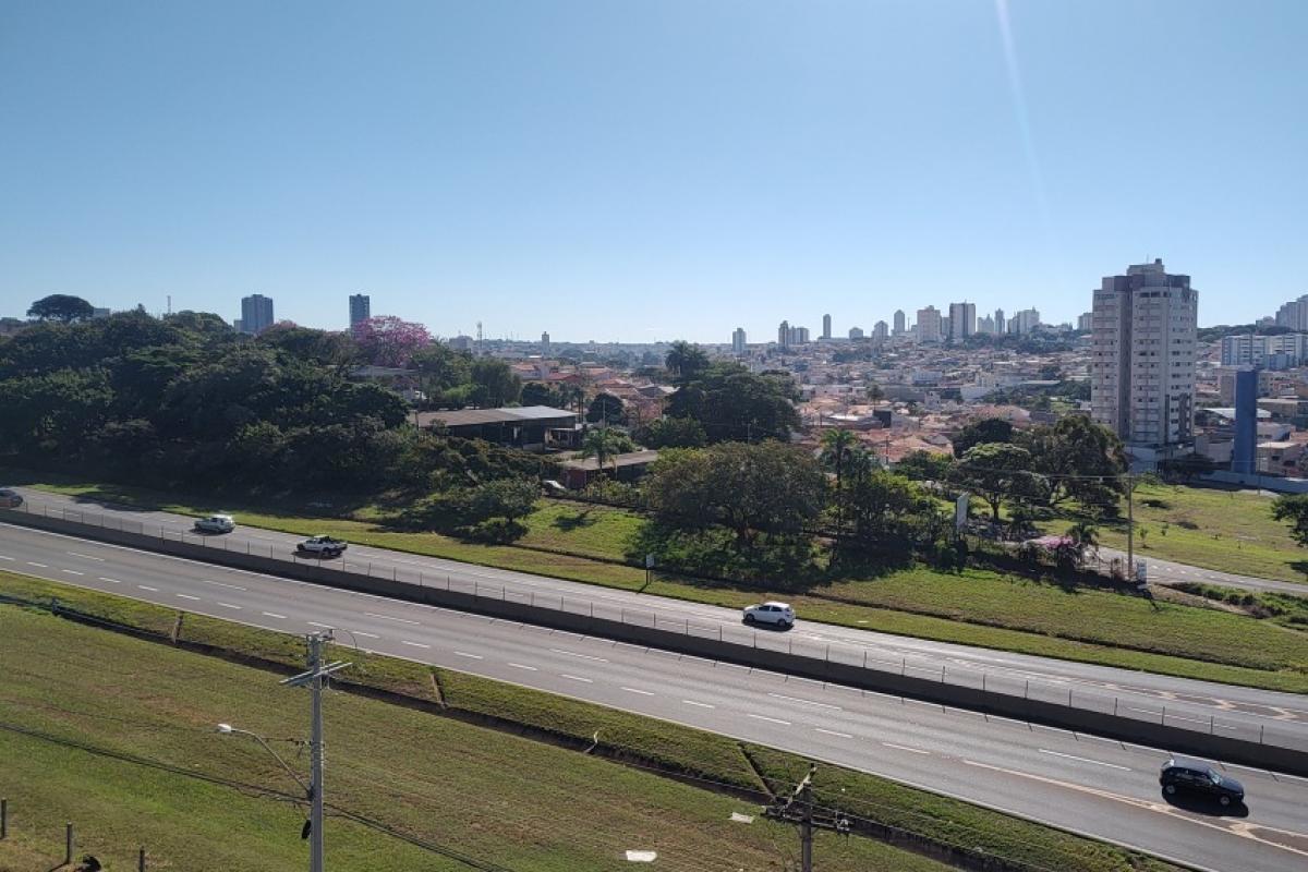 Vista da região oeste de Franca