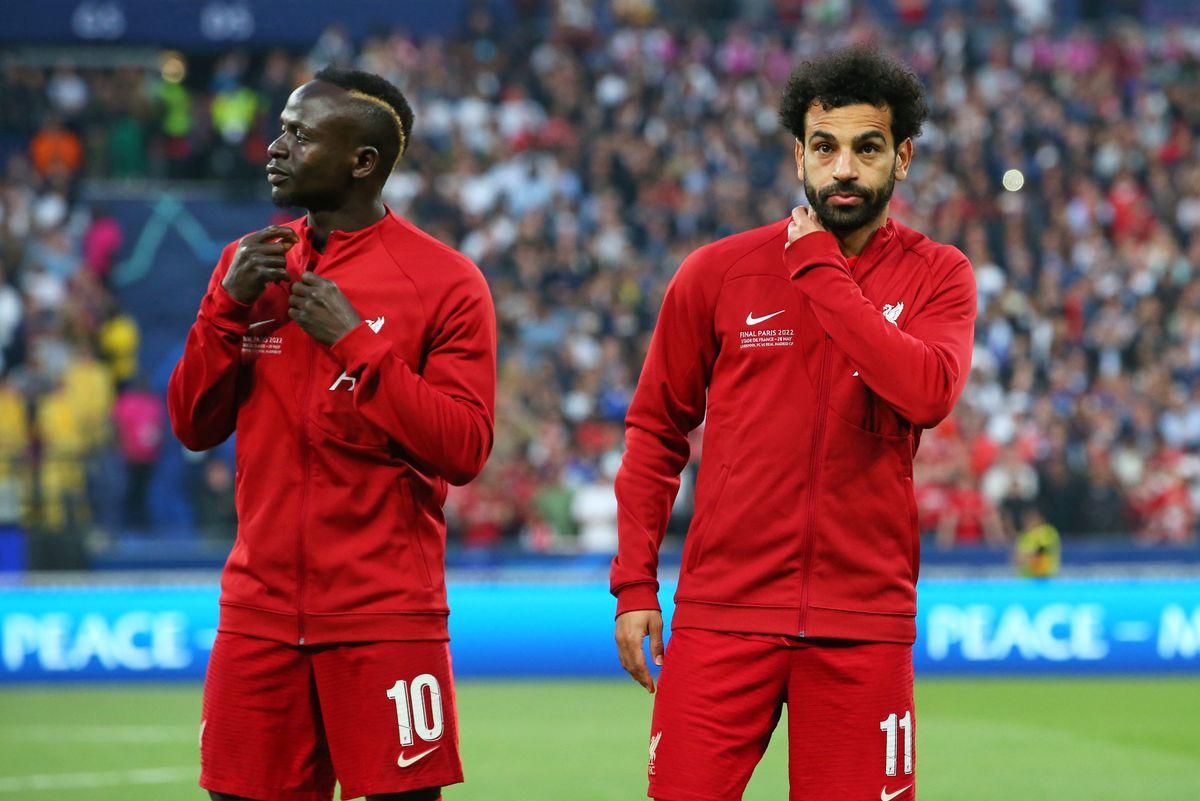 Sadio Mane e Mohamed Salah no Liverpool