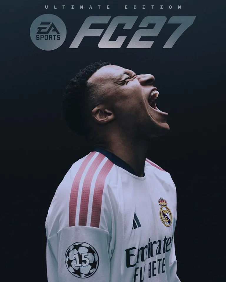 Kylian Mbappé é o destaque da capa do novo EA Sports FC 27
