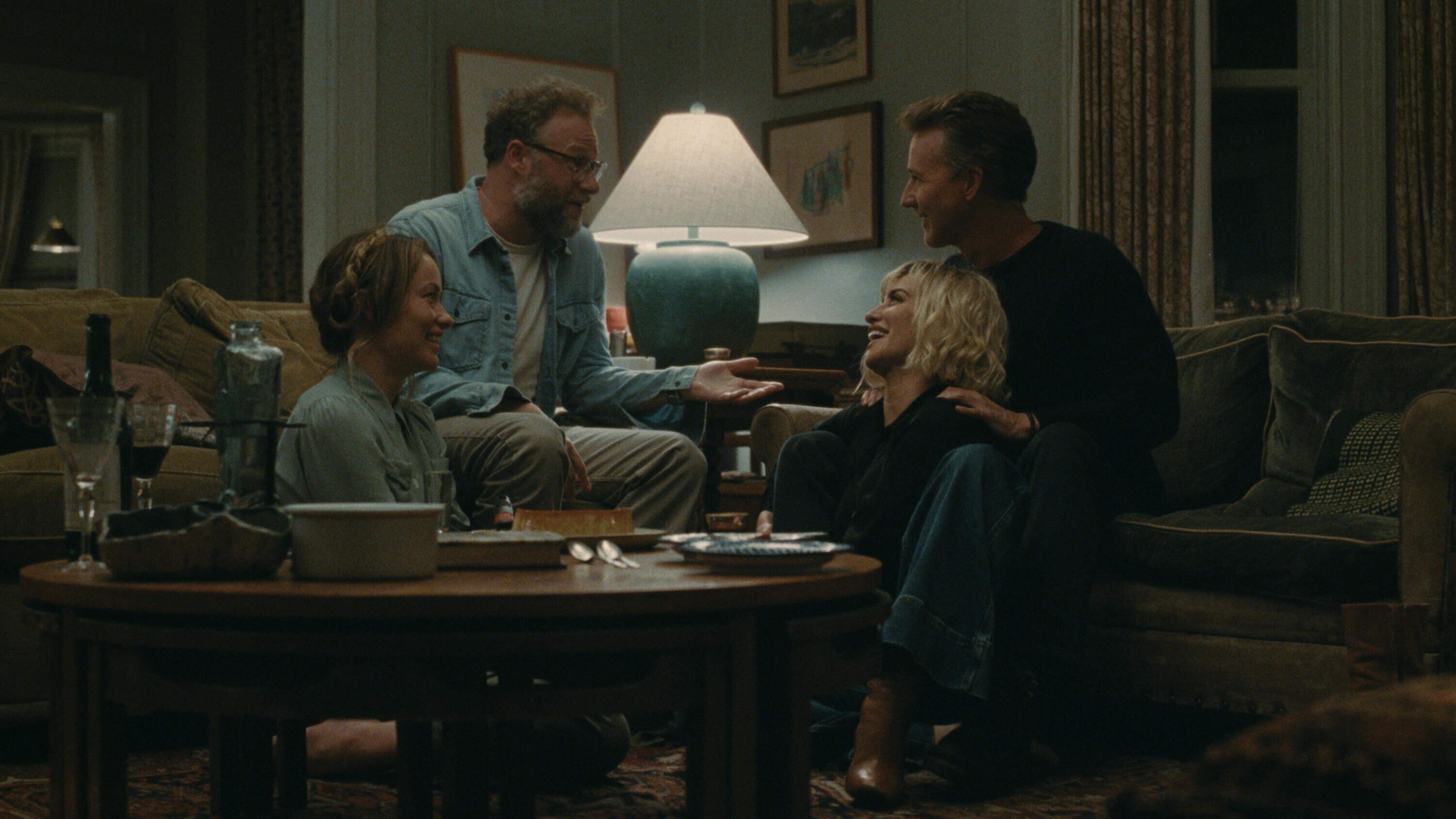 Olivia Wilde, Seth Rogen, Penélope Cruz e Edward Norton em 'The Invite'