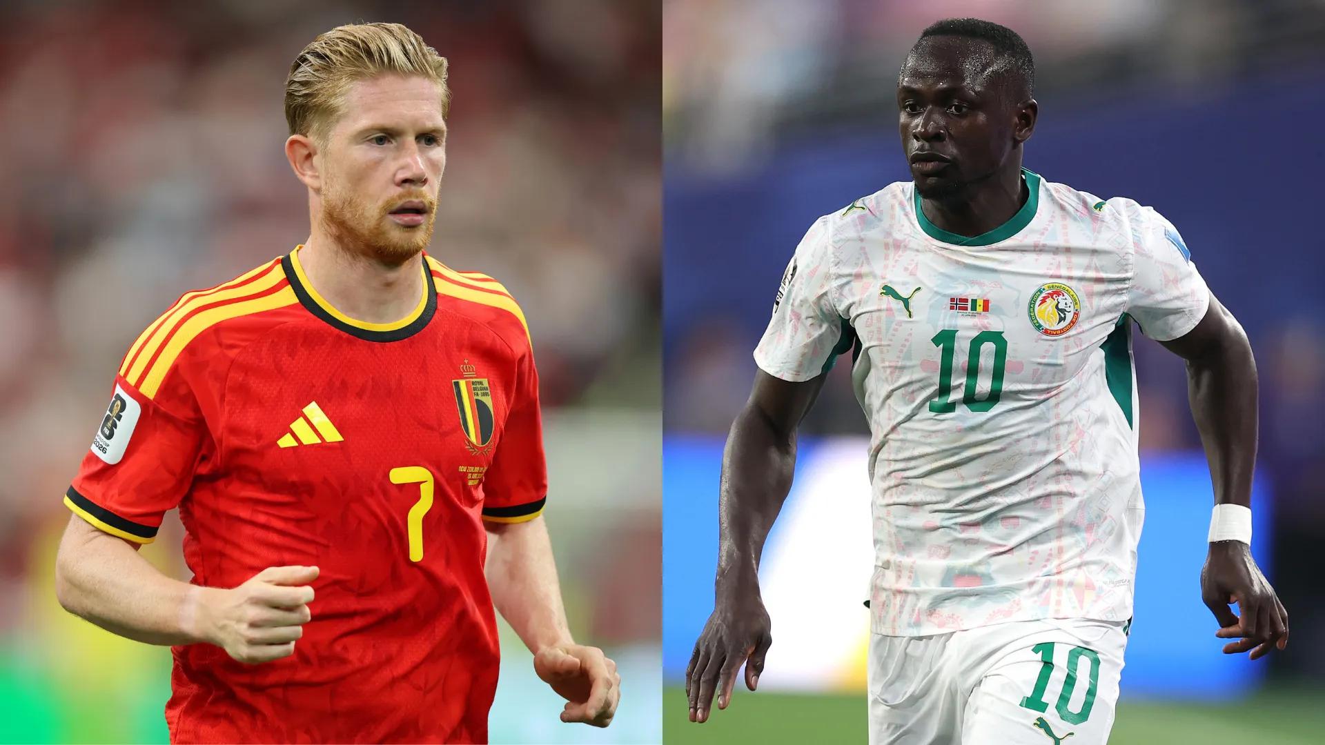 Bélgica e Senegal jogarão por 16avos de final de la Copa Mundial 2026.